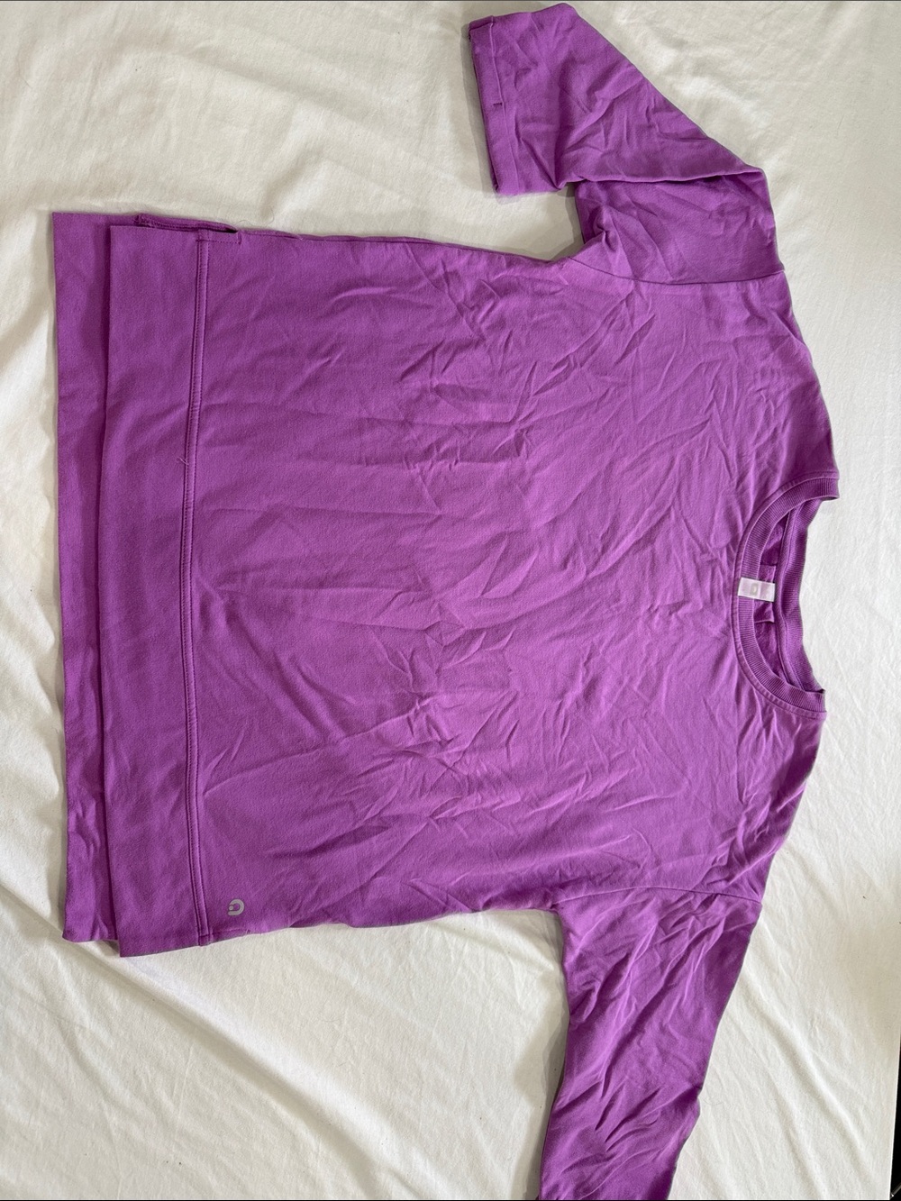 Women’s Short Sleeve Tee in Vibrant Purple - Hyba